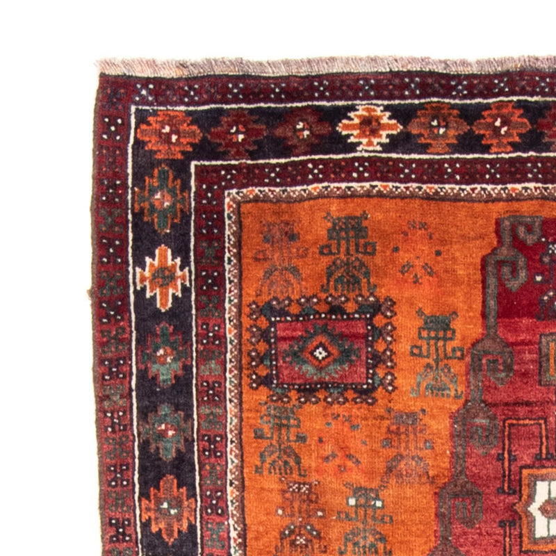 Tapis de couloir Tapis persan - Nomadic - 220 x 104 cm - orange