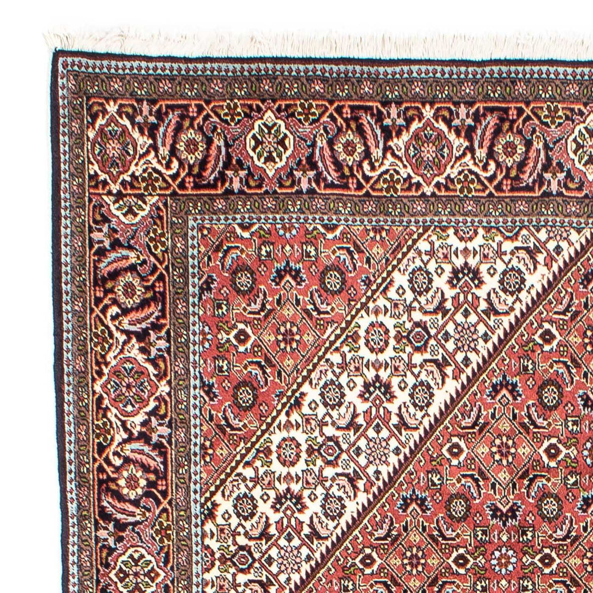 Tapis persan - Bidjar - 250 x 173 cm - rouge clair