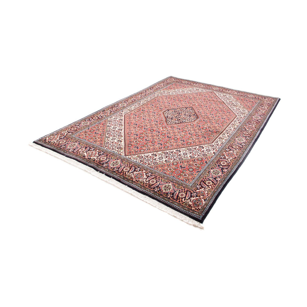 Tapis persan - Bidjar - 250 x 173 cm - rouge clair