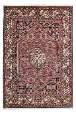Tapis persan - Bidjar - 214 x 140 cm - rouge