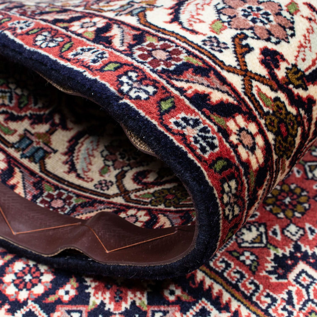 Tapis persan - Bidjar - 214 x 140 cm - rouge