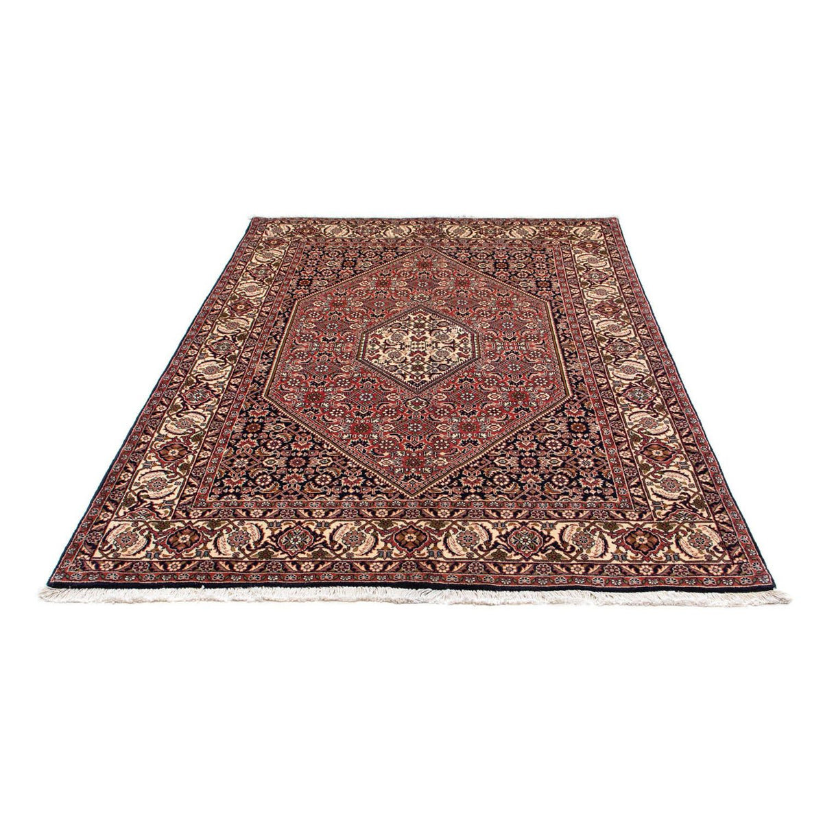 Tapis persan - Bidjar - 214 x 140 cm - rouge