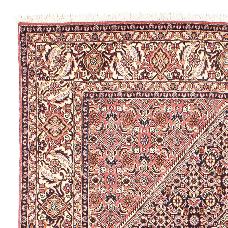 Tapis persan - Bidjar - 246 x 168 cm - rouge clair