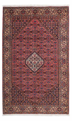 Tapis persan - Bidjar - 232 x 141 cm - rouge