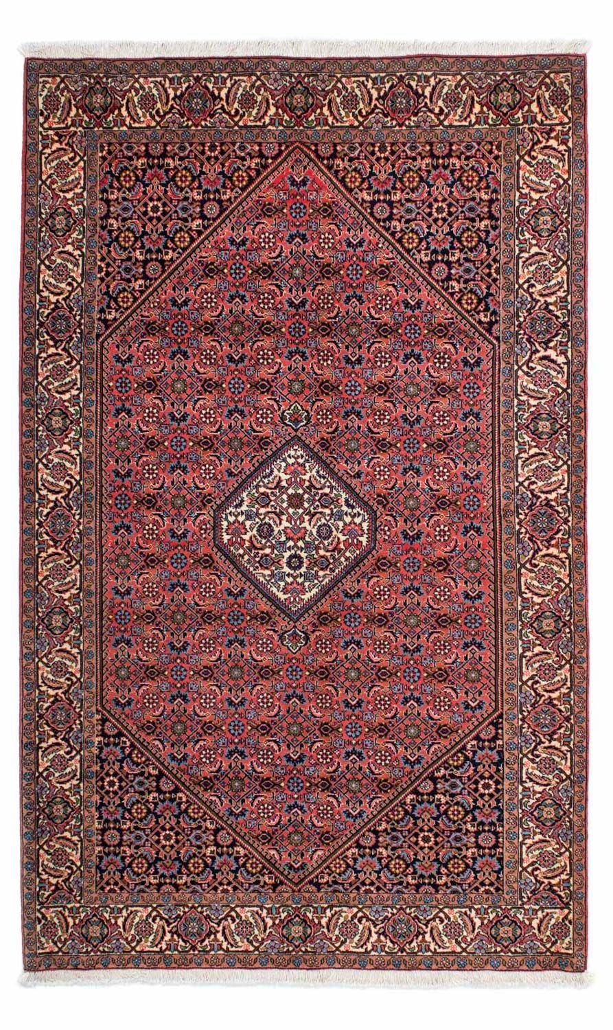 Tapis persan - Bidjar - 232 x 141 cm - rouge