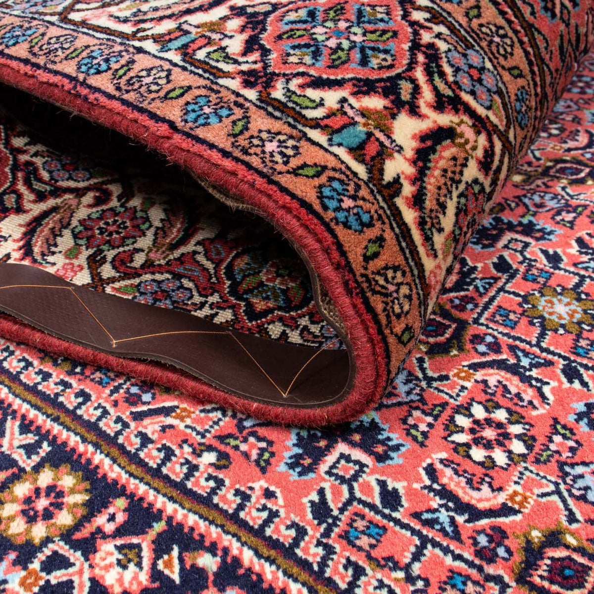 Tapis persan - Bidjar - 232 x 141 cm - rouge