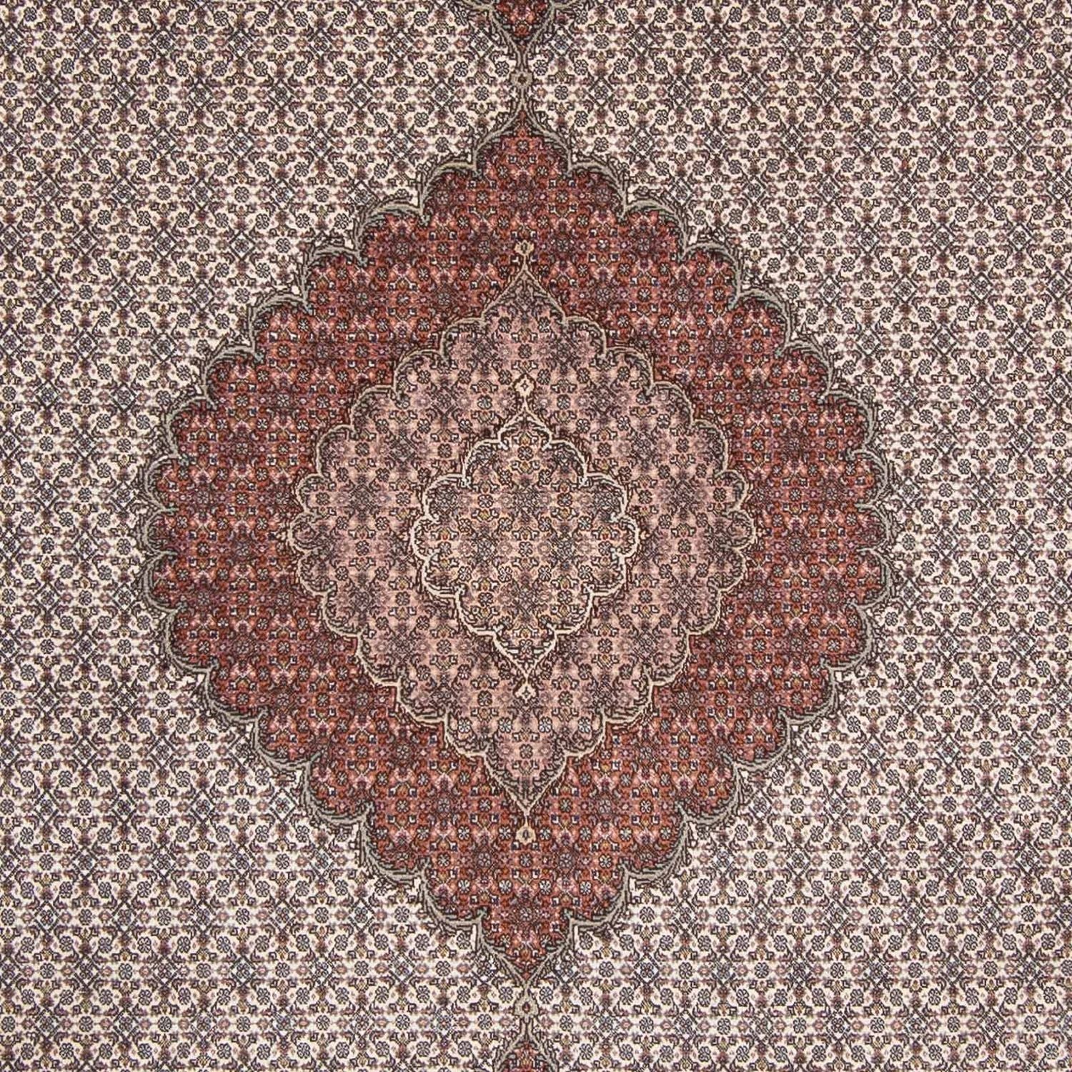 Tapis persan - Tabriz - 307 x 202 cm - marron