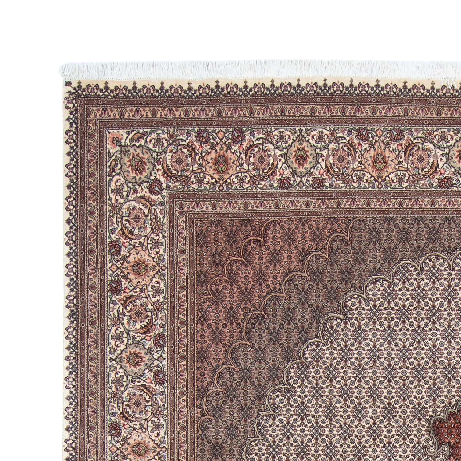 Tapis persan - Tabriz - 307 x 202 cm - marron