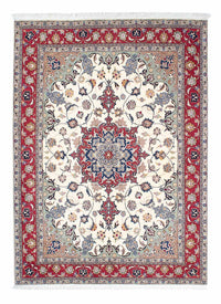 Tapis persan - Tabriz - Royal - 206 x 154 cm - beige