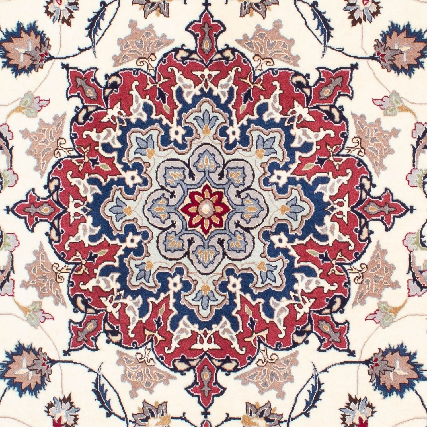 Tapis persan - Tabriz - Royal - 206 x 154 cm - beige