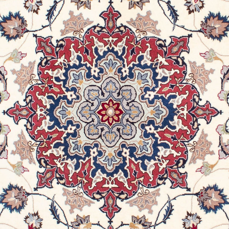 Tapis persan - Tabriz - Royal - 206 x 154 cm - beige
