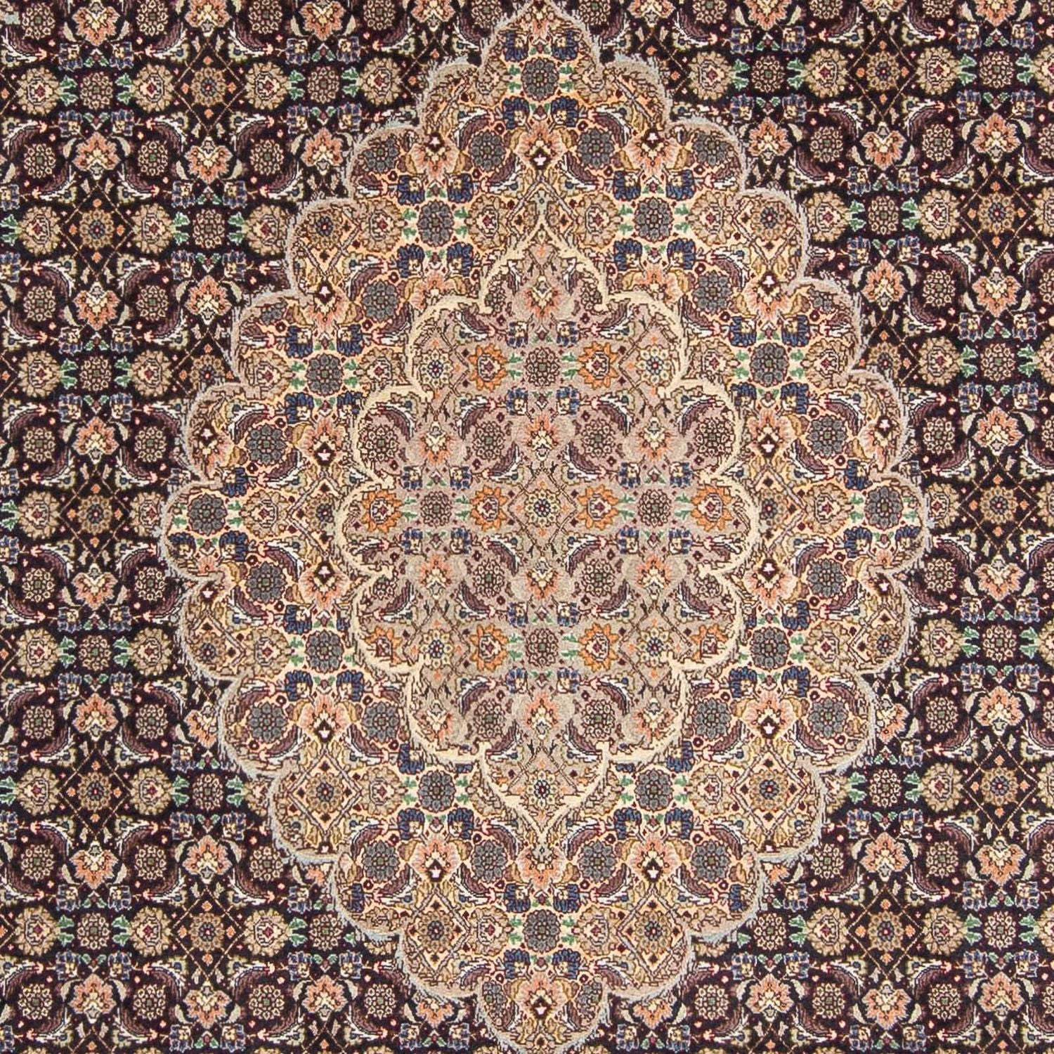 Tapis persan - Tabriz - 302 x 200 cm - marron