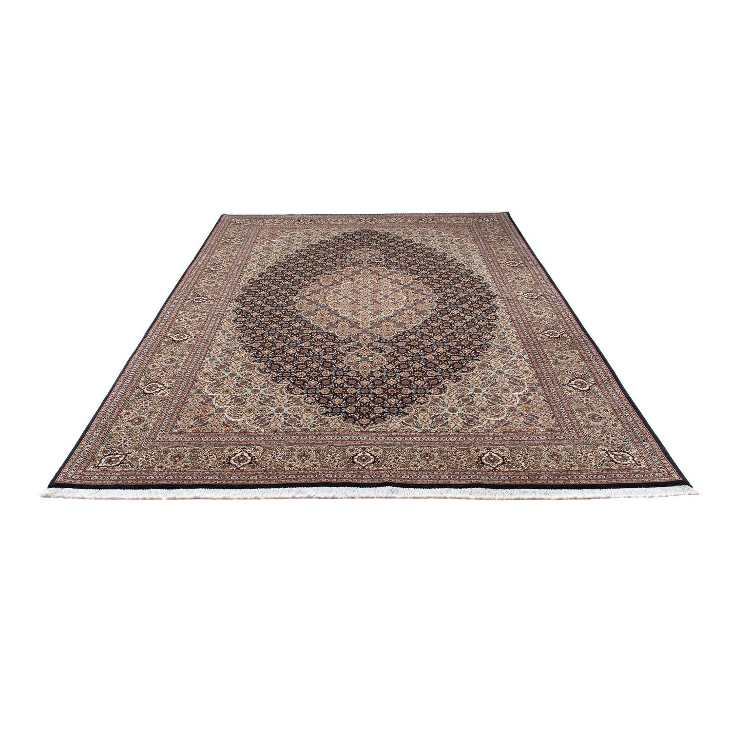 Tapis persan - Tabriz - 302 x 200 cm - marron