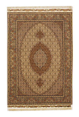 Tapis persan - Tabriz - Royal - 154 x 106 cm - beige