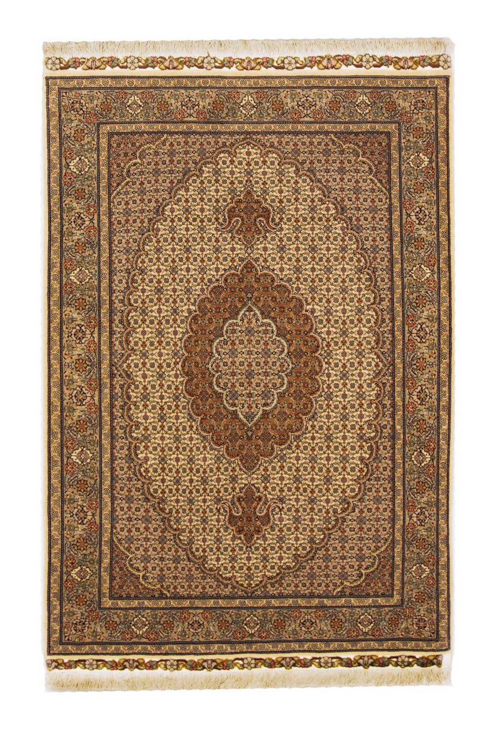 Tapis persan - Tabriz - Royal - 154 x 106 cm - beige