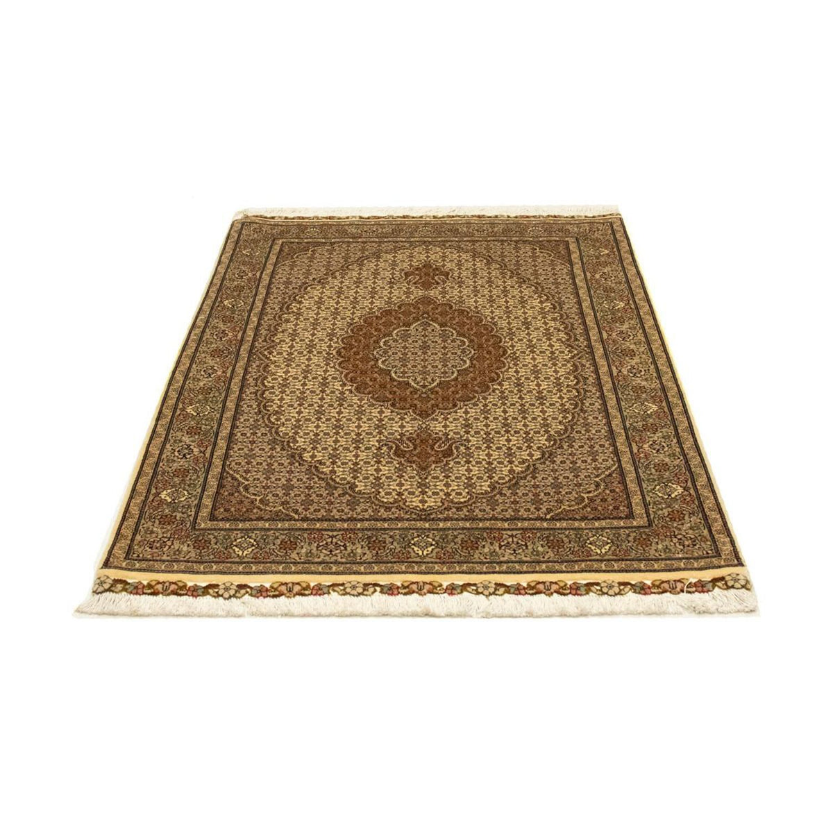 Tapis persan - Tabriz - Royal - 154 x 106 cm - beige