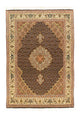 Tapis persan - Tabriz - Royal - 150 x 105 cm - bleu foncé