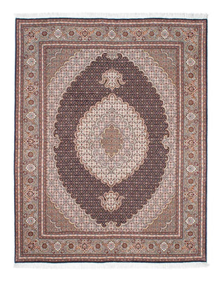 Tapis persan - Tabriz - 187 x 150 cm - marron clair