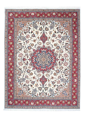 Tapis persan - Tabriz - Royal - 208 x 152 cm - beige