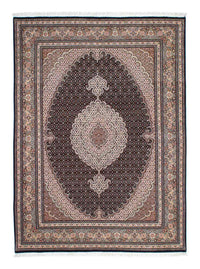 Tapis persan - Tabriz - Royal - 208 x 150 cm - marron clair