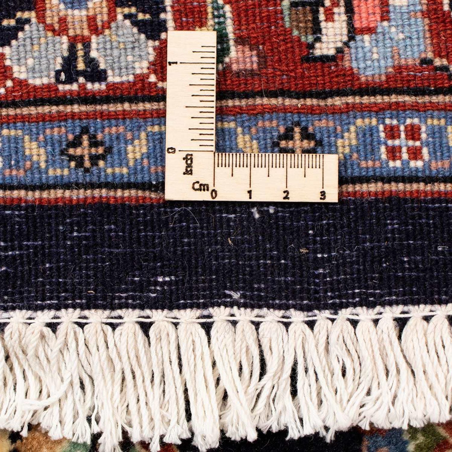 Tapis persan - Classique - 339 x 247 cm - bleu foncé
