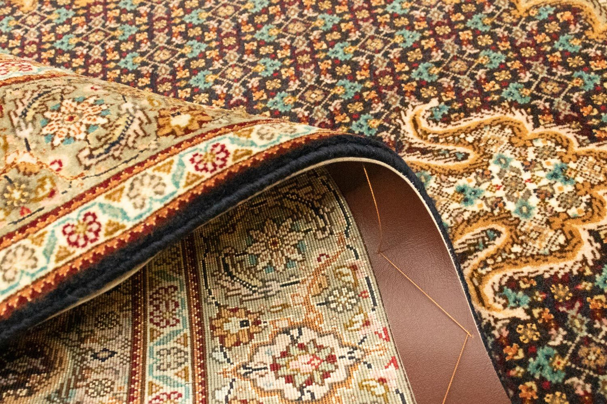 Tapis persan - Tabriz - Royal - 155 x 102 cm - bleu foncé