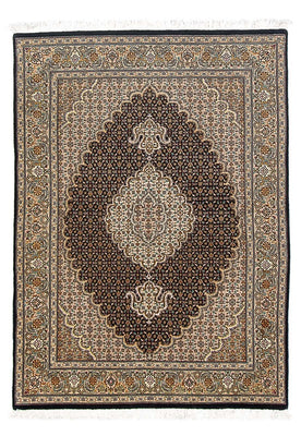 Tapis persan - Tabriz - Royal - 148 x 100 cm - bleu foncé
