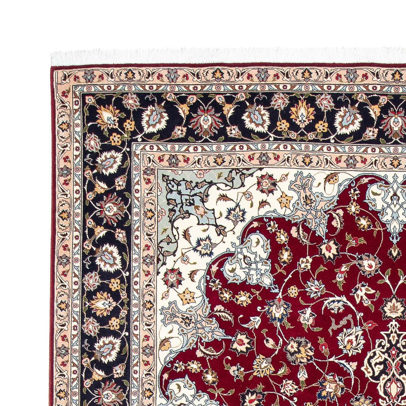 Tapis persan - Tabriz - Royal - 302 x 203 cm - rouge foncé