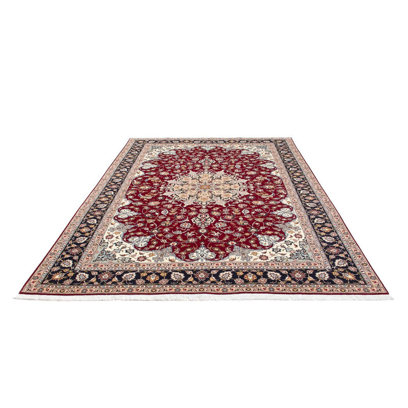 Tapis persan - Tabriz - Royal - 302 x 203 cm - rouge foncé