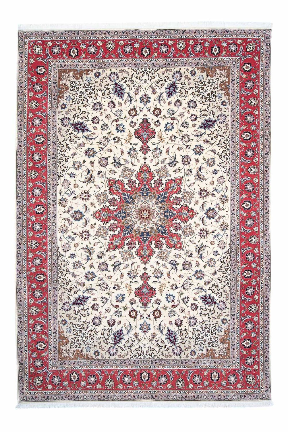 Tapis persan - Tabriz - Royal - 310 x 207 cm - beige