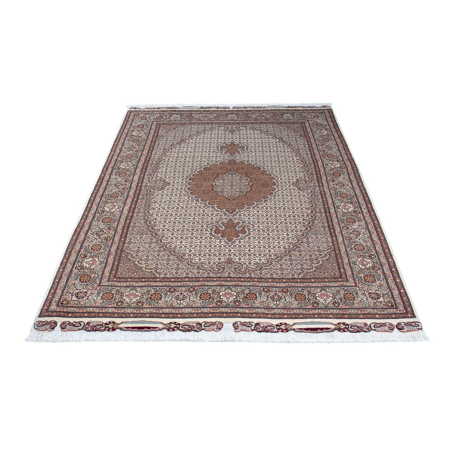 Tapis persan - Tabriz - 184 x 123 cm - beige
