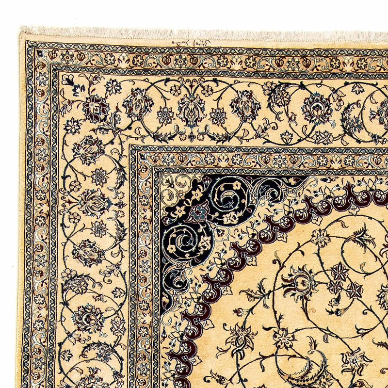 Tapis persan - Nain - Premium - 294 x 200 cm - beige