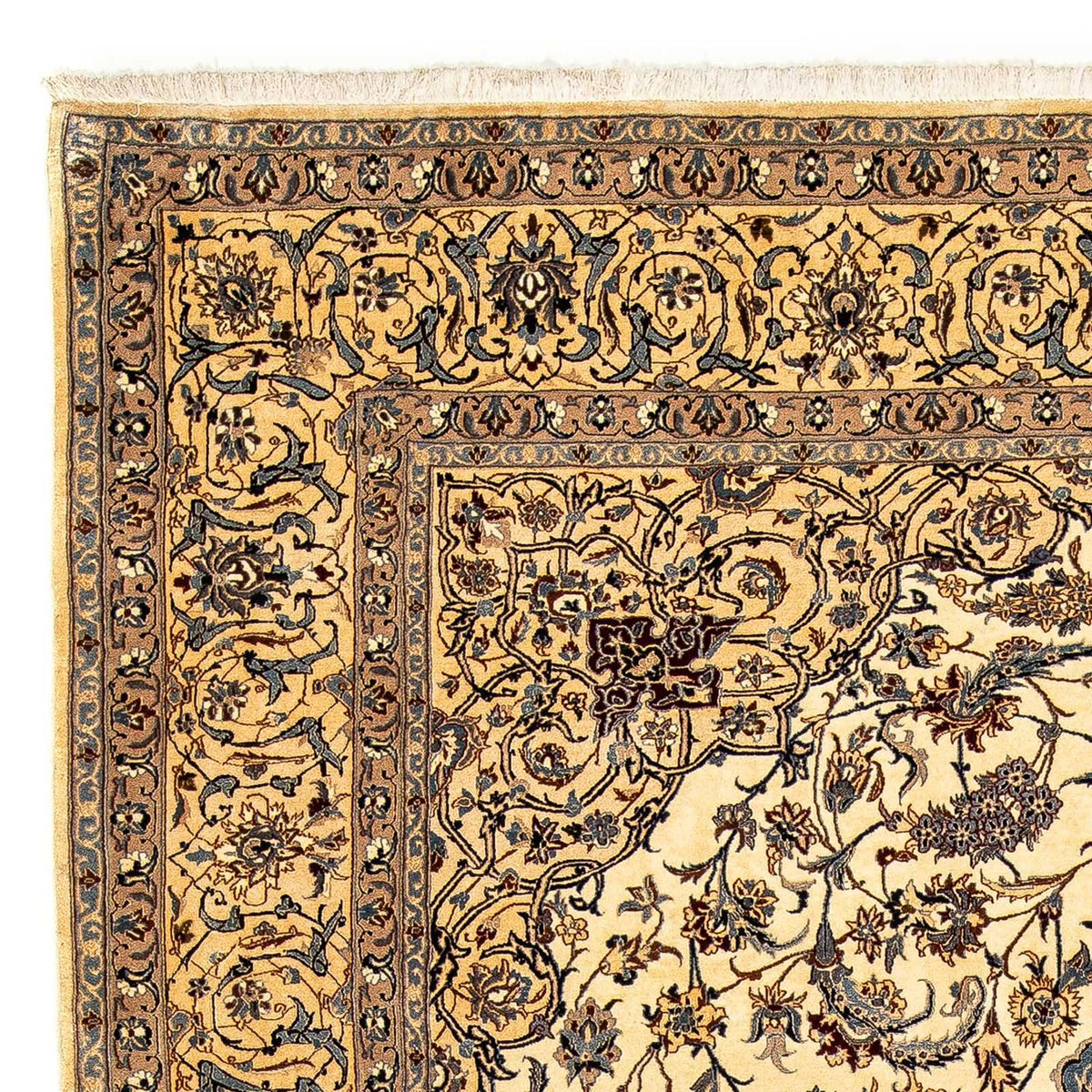 Tapis persan - Nain - Premium - 293 x 208 cm - beige