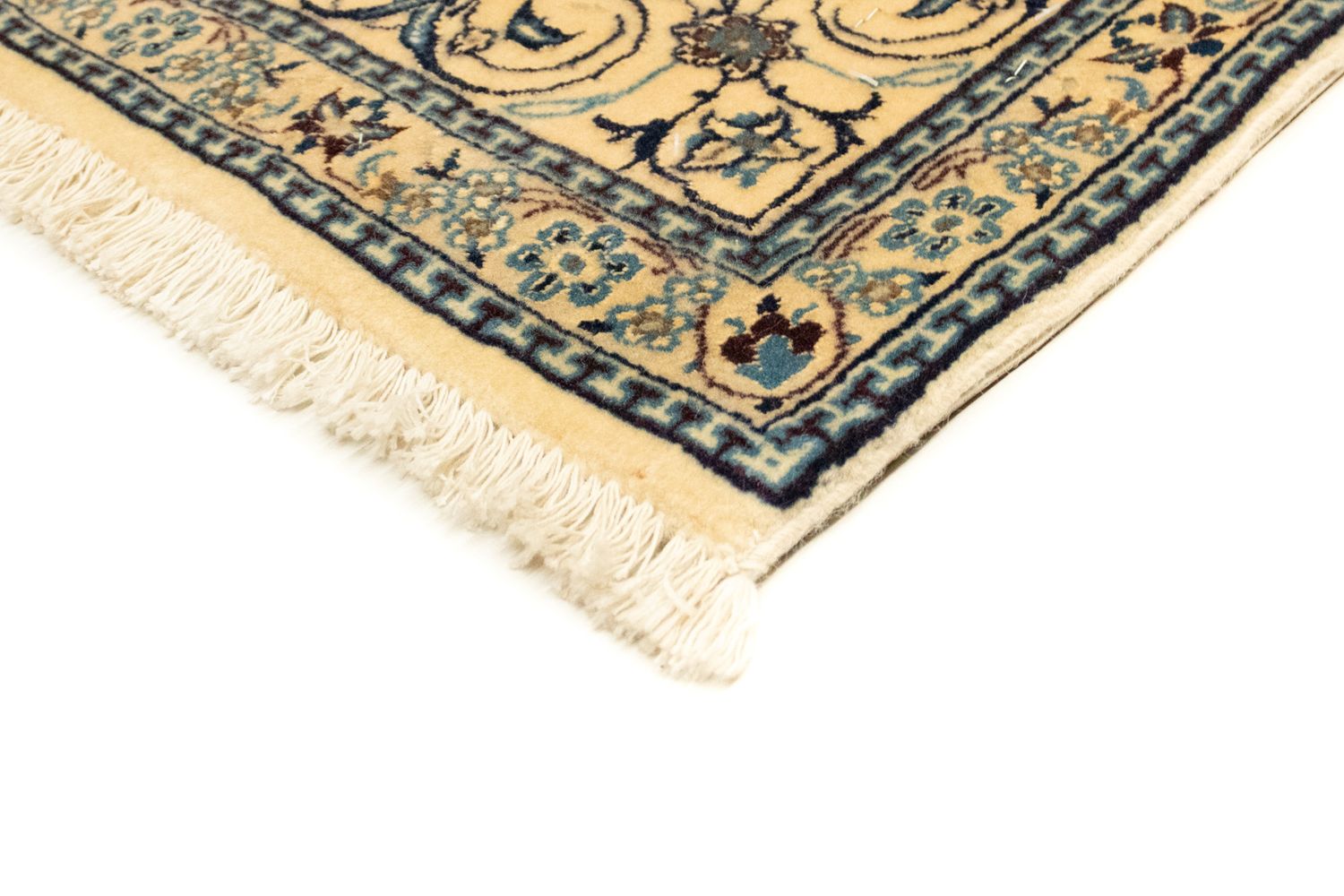 Tapis persan - Nain - Premium - 140 x 77 cm - beige