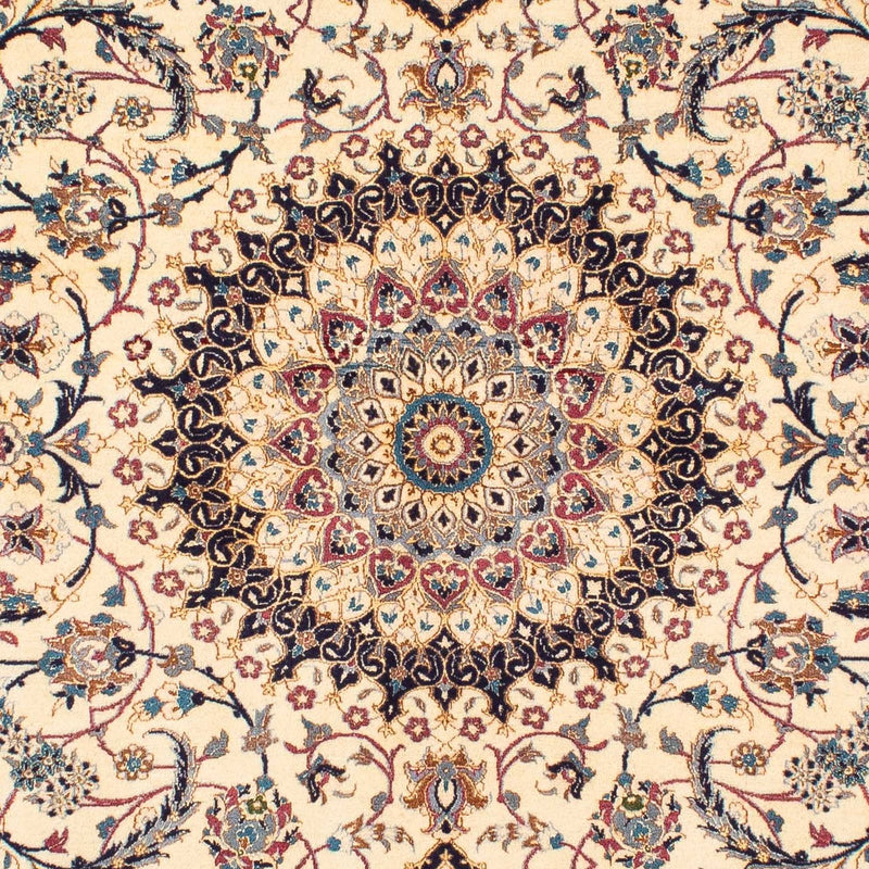 Tapis persan - Nain - Premium - 213 x 148 cm - beige