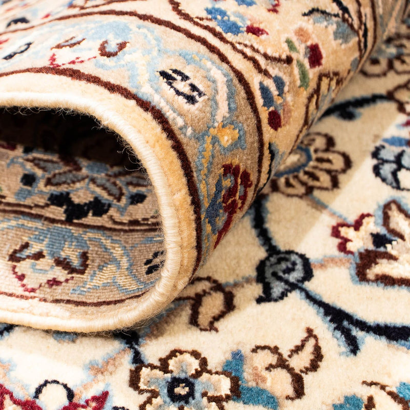 Tapis persan - Nain - Premium - 186 x 132 cm - beige