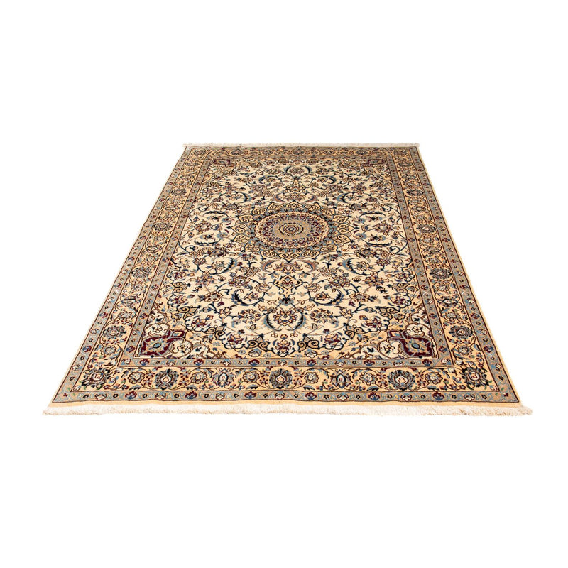 Tapis persan - Nain - Premium - 186 x 132 cm - beige