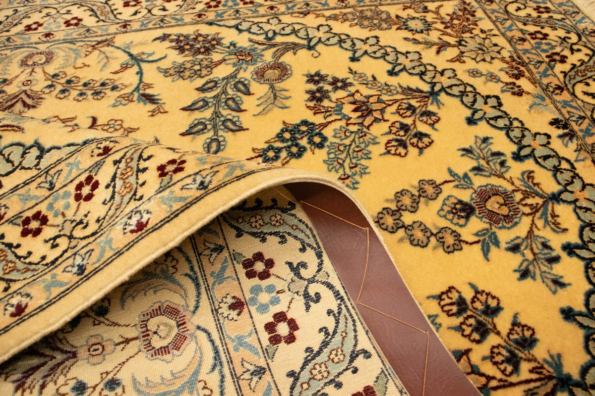 Tapis persan - Nain - Premium - 140 x 95 cm - beige