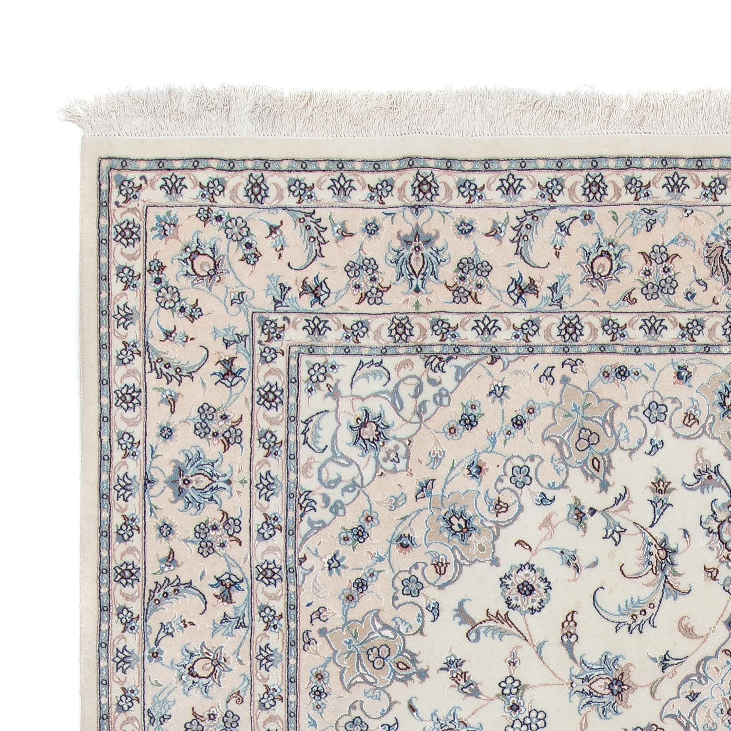 Tapis persan - Nain - Royal - 304 x 203 cm - argent