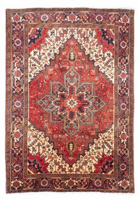 Tapis persan - Nomadic - 264 x 205 cm - rouge