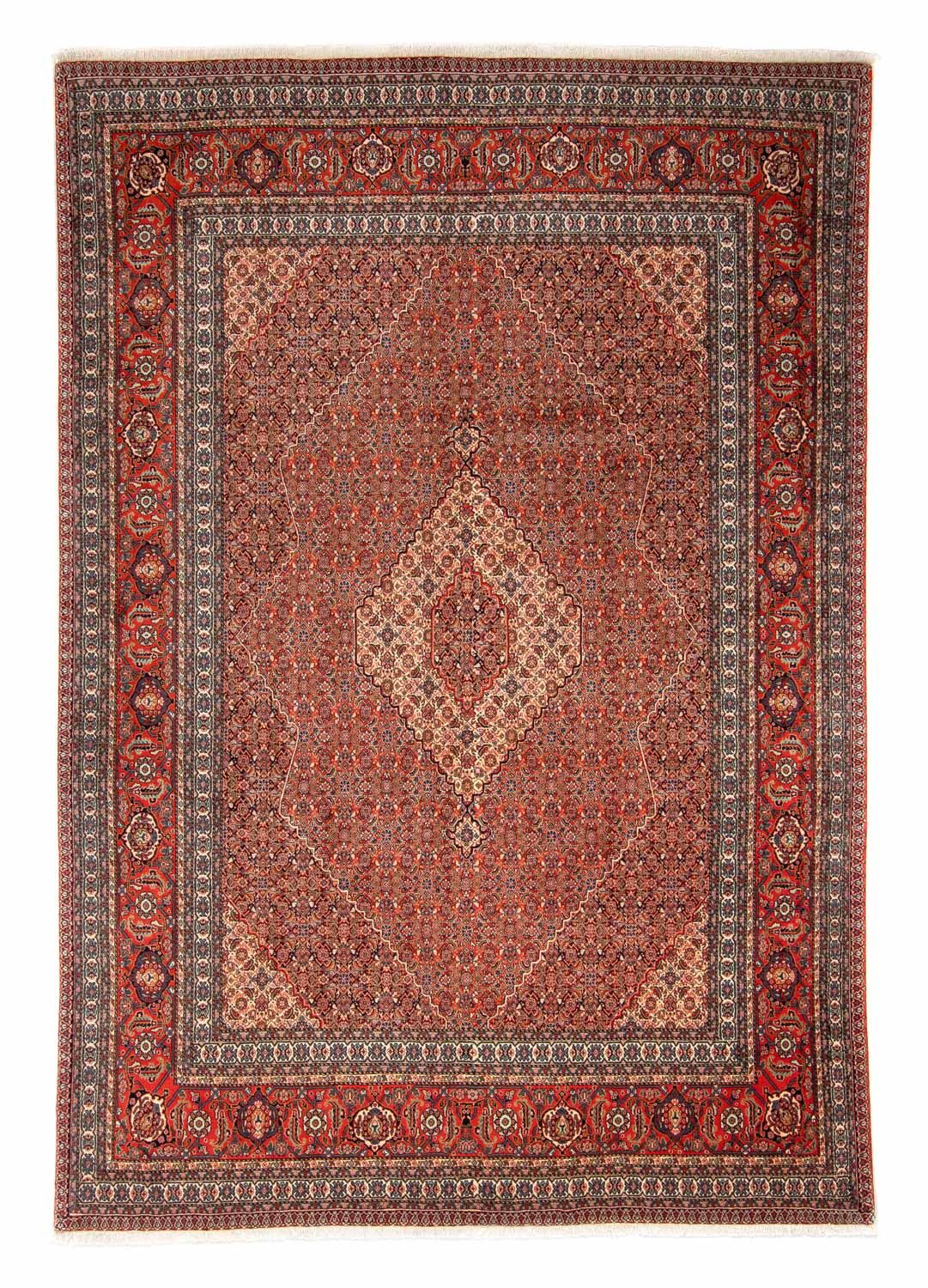 Tapis persan - Nomadic - 350 x 248 cm - rouge clair
