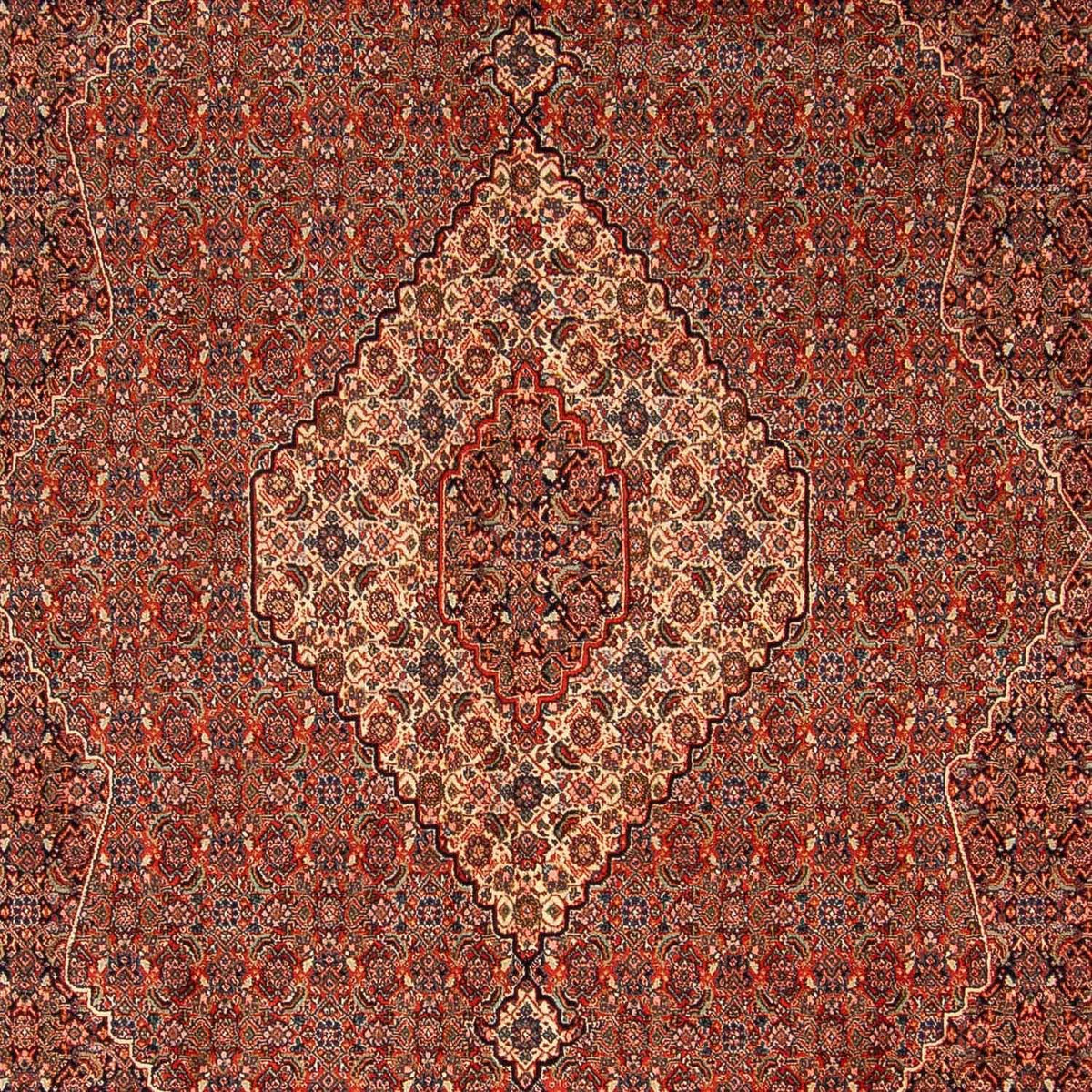 Tapis persan - Nomadic - 350 x 248 cm - rouge clair