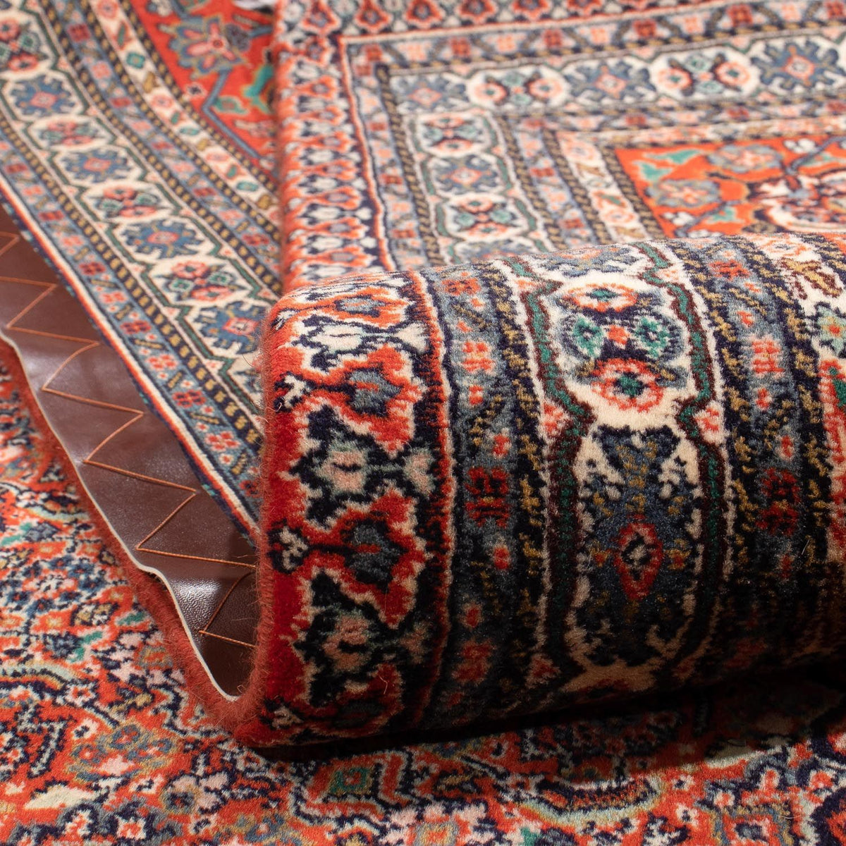 Tapis persan - Nomadic - 350 x 248 cm - rouge clair