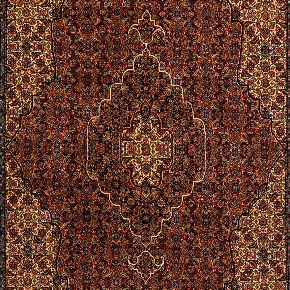 Tapis persan - Nomadic - 288 x 198 cm - rouge foncé