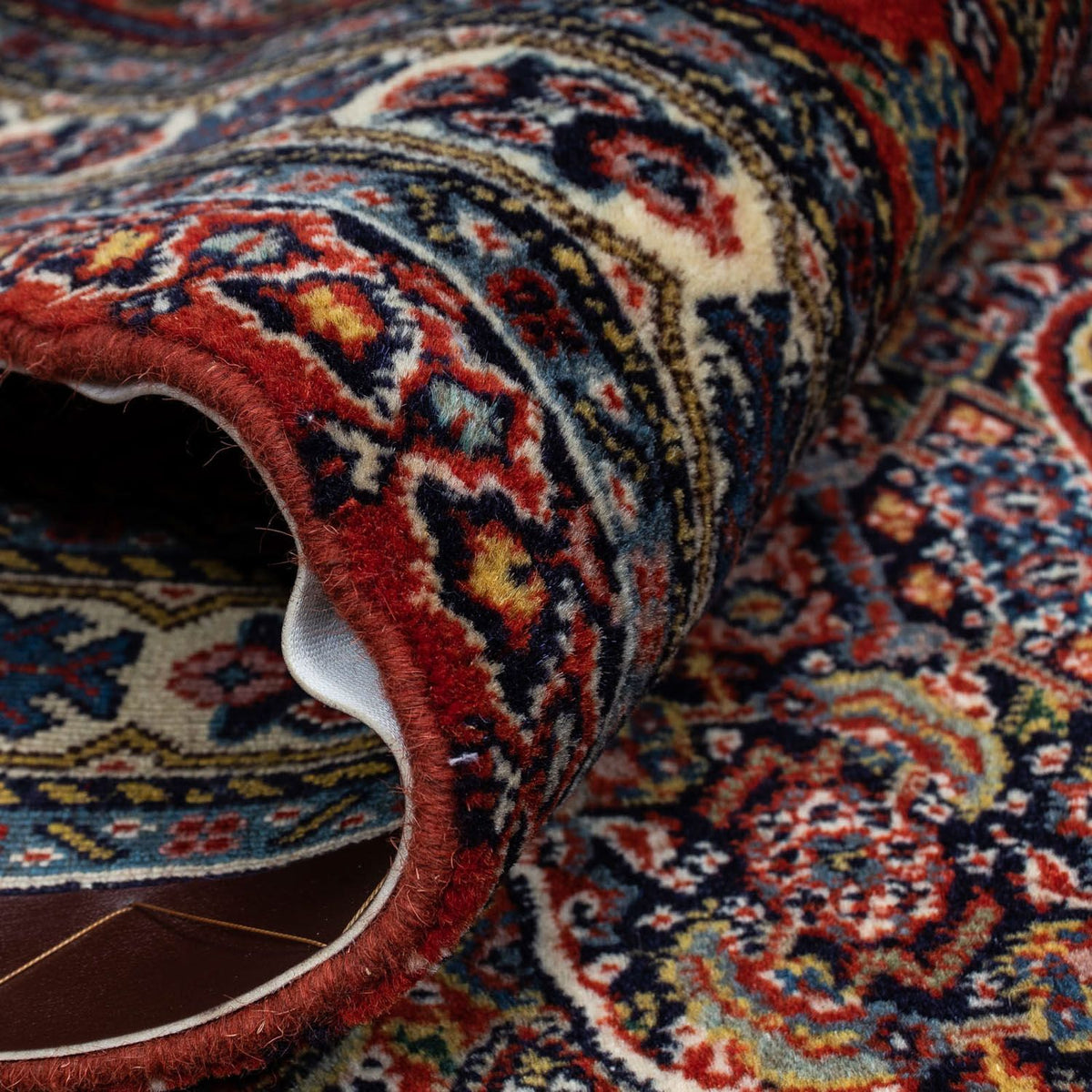 Tapis persan - Nomadic - 288 x 198 cm - rouge foncé