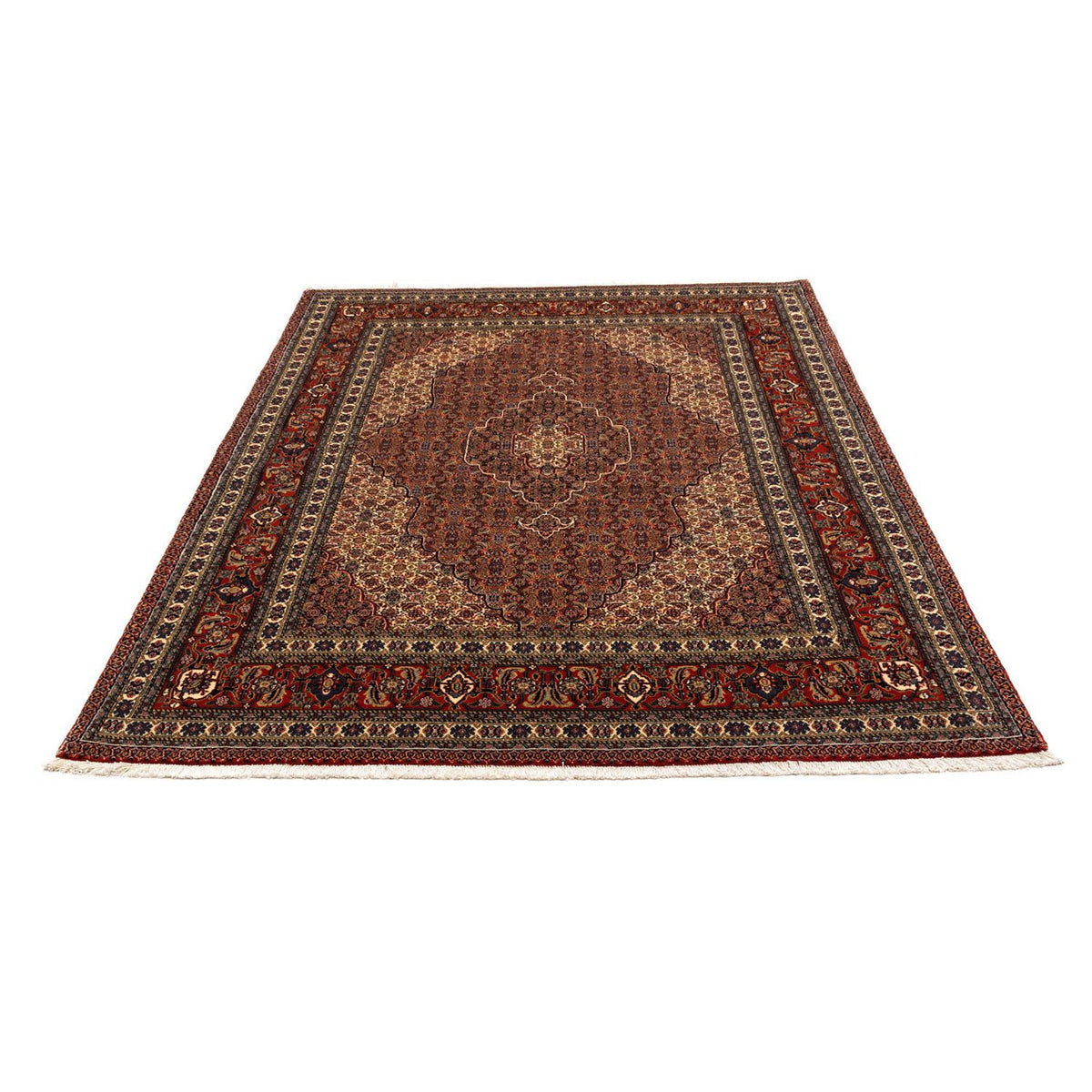 Tapis persan - Nomadic - 288 x 198 cm - rouge foncé