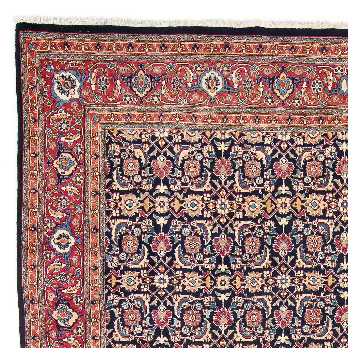 Tapis persan - Classique - 375 x 288 cm - bleu foncé