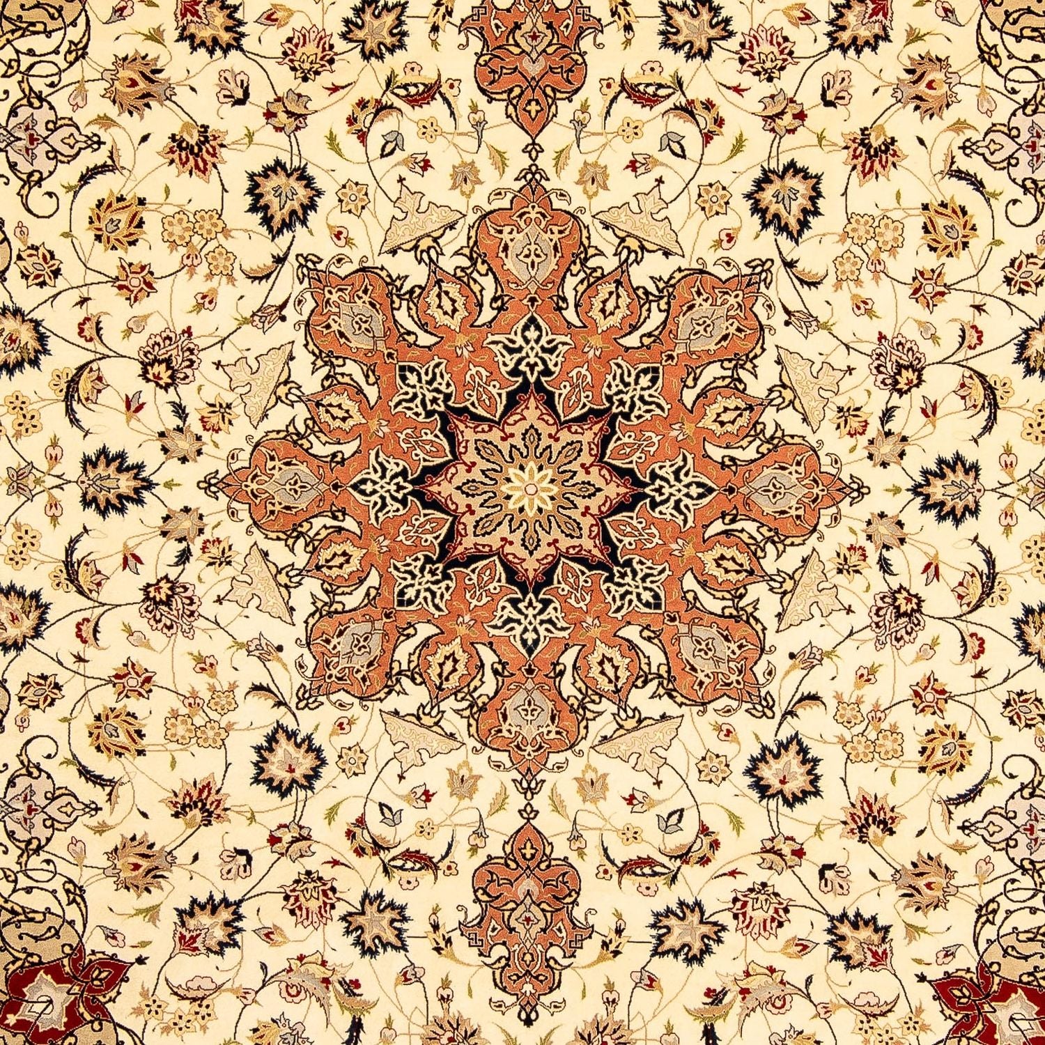 Tapis persan - Tabriz - Royal - 345 x 253 cm - beige