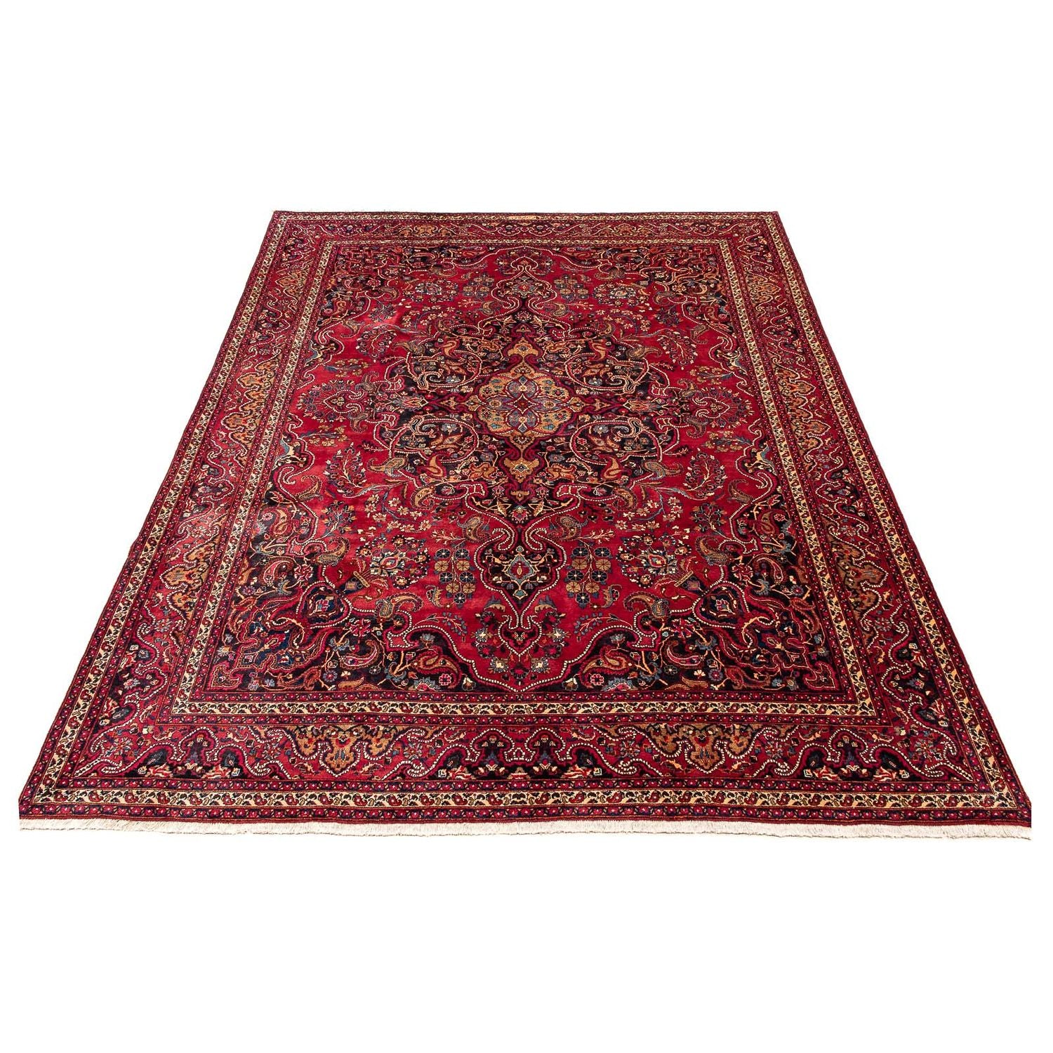 Tapis persan - Classique - 383 x 312 cm - rouge