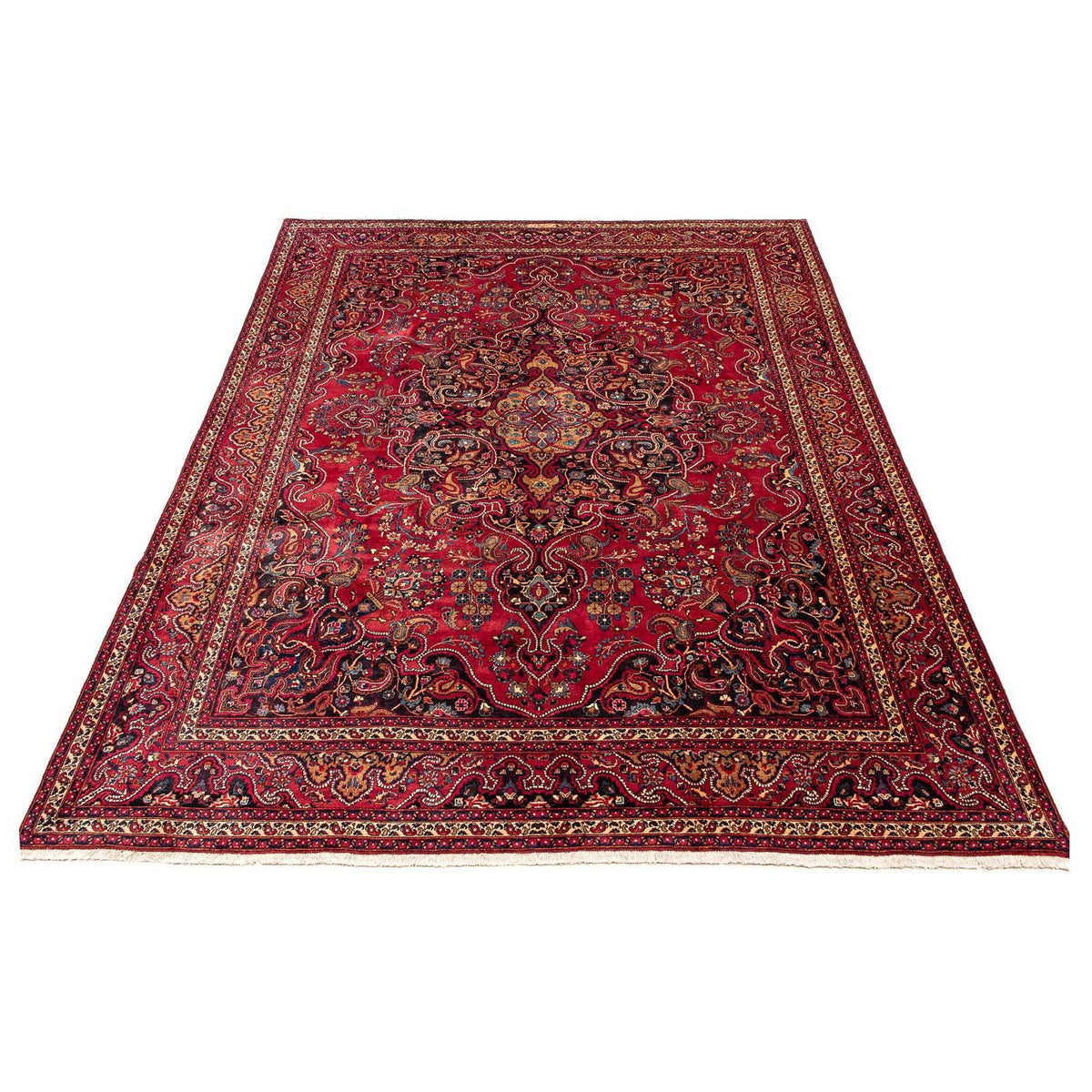Tapis persan - Classique - 383 x 312 cm - rouge